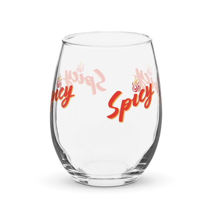Spicy Dodgeball Club Stemless Wine Glass product image (1)