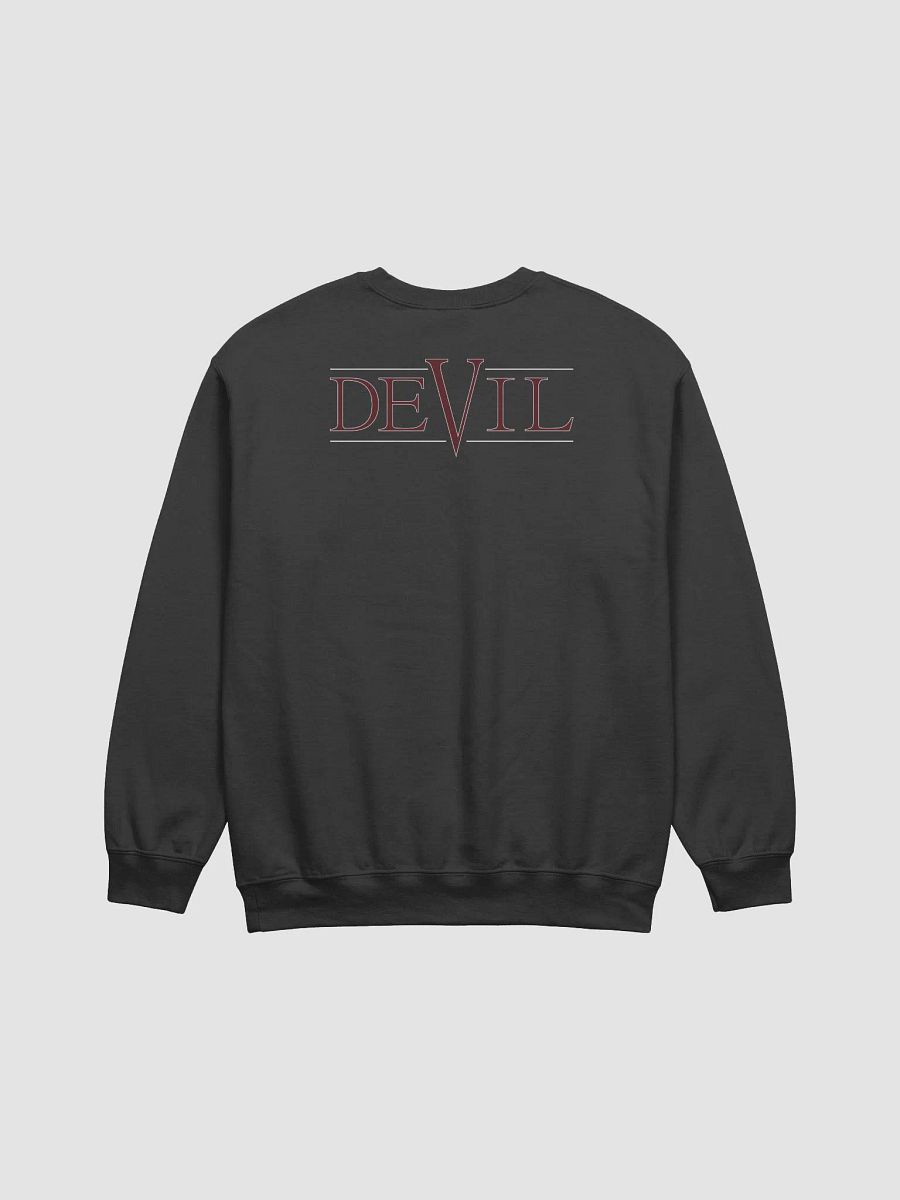 Good Vs Evil - The Devil's On My Back - Gildan Classic Crewneck Sweatshirt product image (2)
