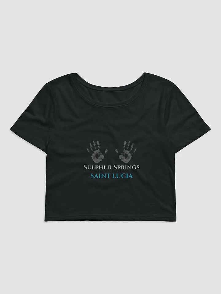 Lucian Life Handprint Sulphur Springs Crop Tee product image (2)