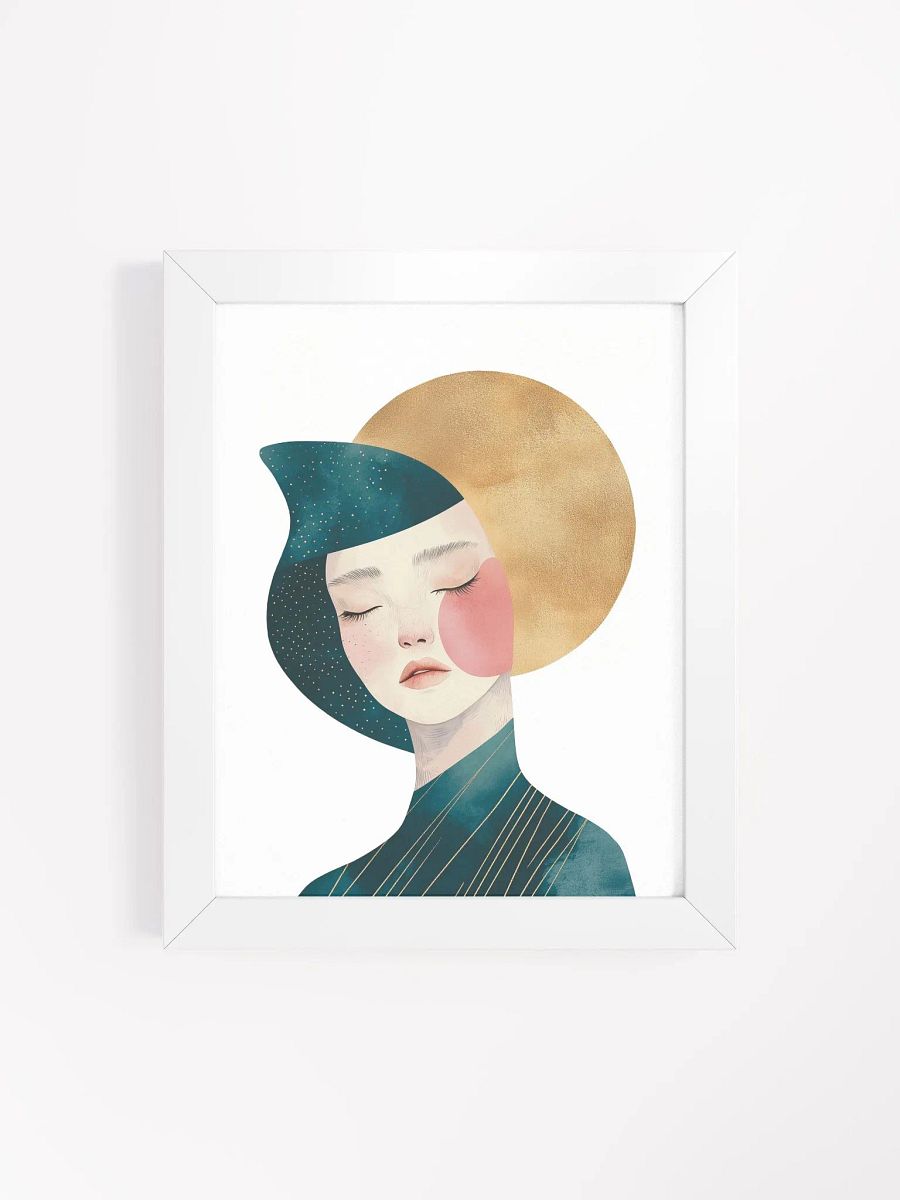 Elegant Abstract Portrait Wall Art – Dreamy and Modern Decor product image (20)