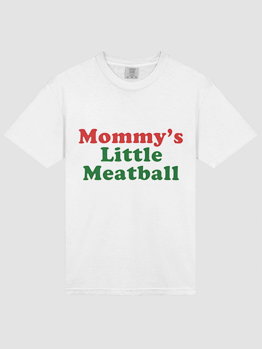 Mommy's Little Meatball T-Shirt product image (4)
