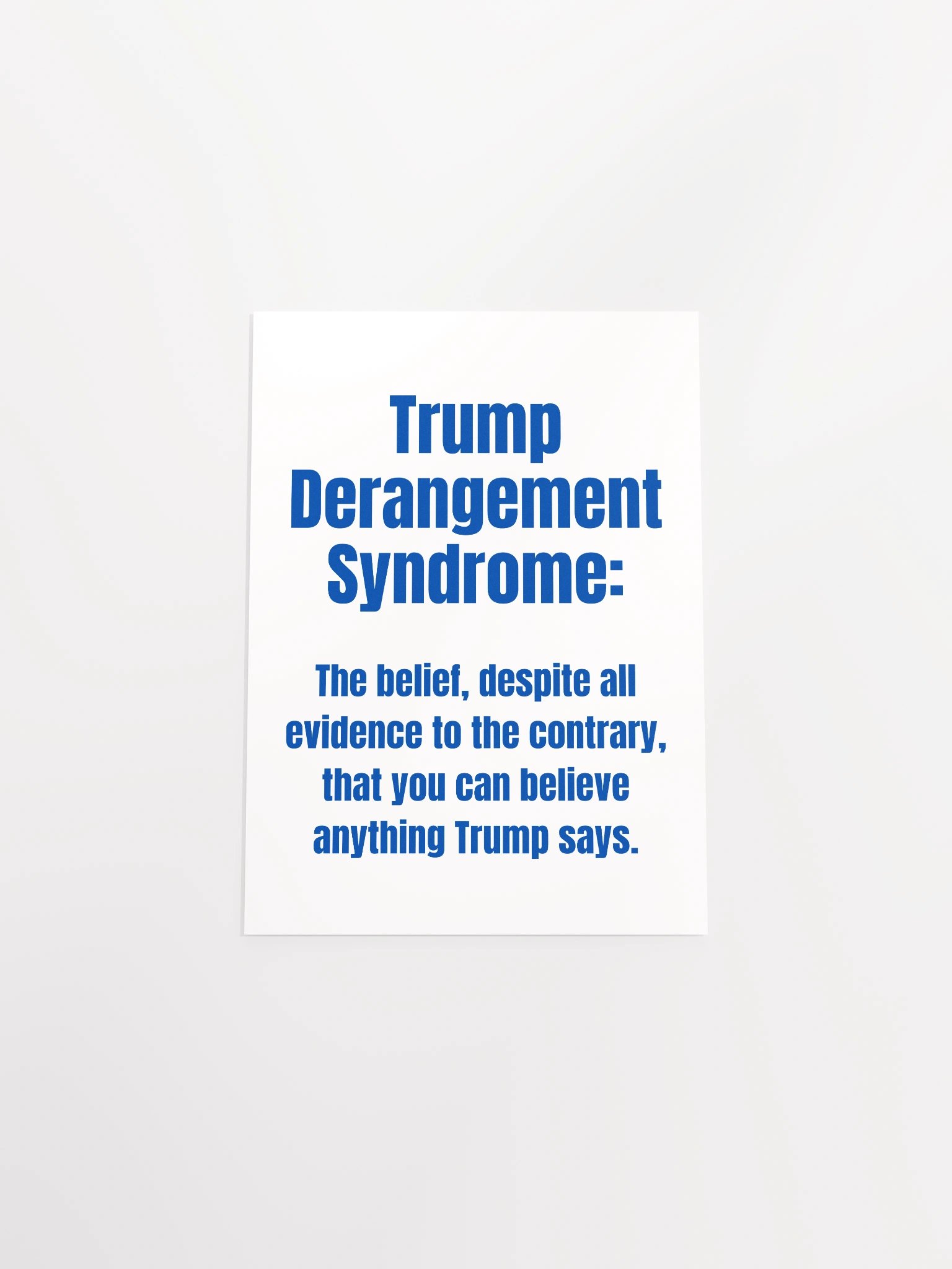 Trump Derangement Syndrome Poster product image (39)