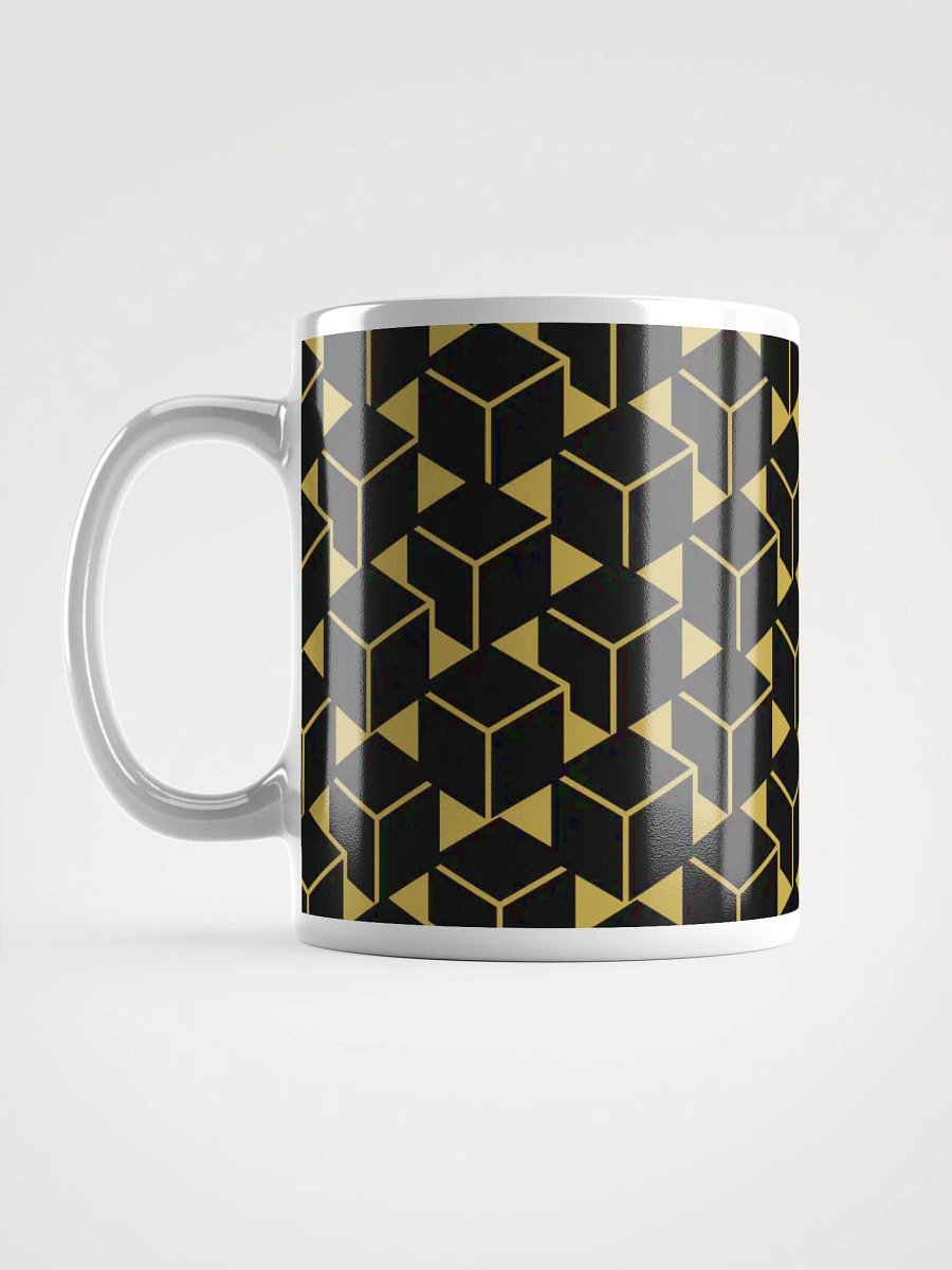 Golden Illusion Geometric Mug product image (17)