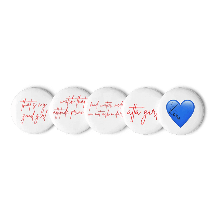 Shadowed Affection Pin Set product image (1)
