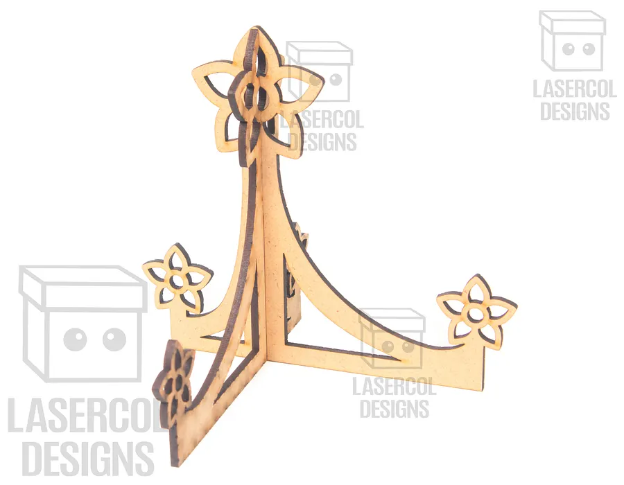 Easel Plate Stand Set 4 - Laser Cut Files product image (6)
