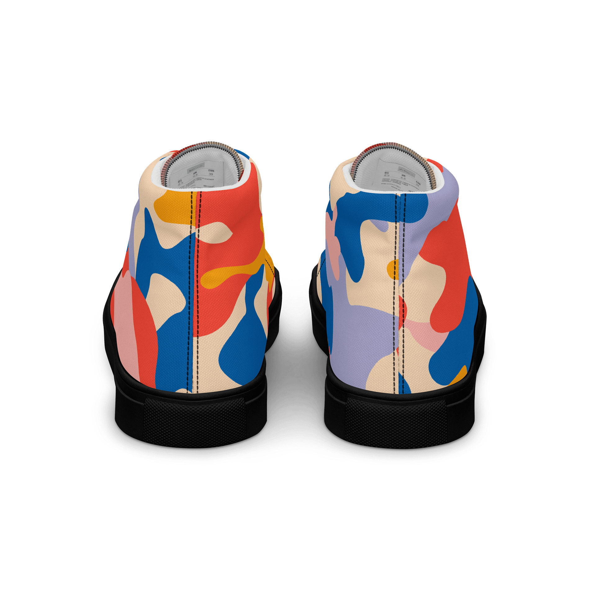 Colorful Chaos Women's High Tops product image (7)