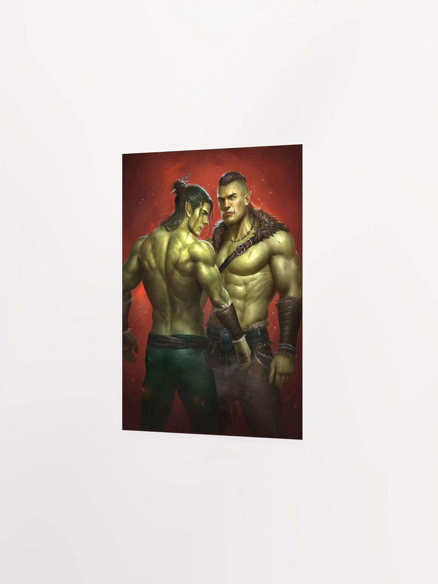Killik and Ulfarr Art Print, by Skadior Art product image (2)