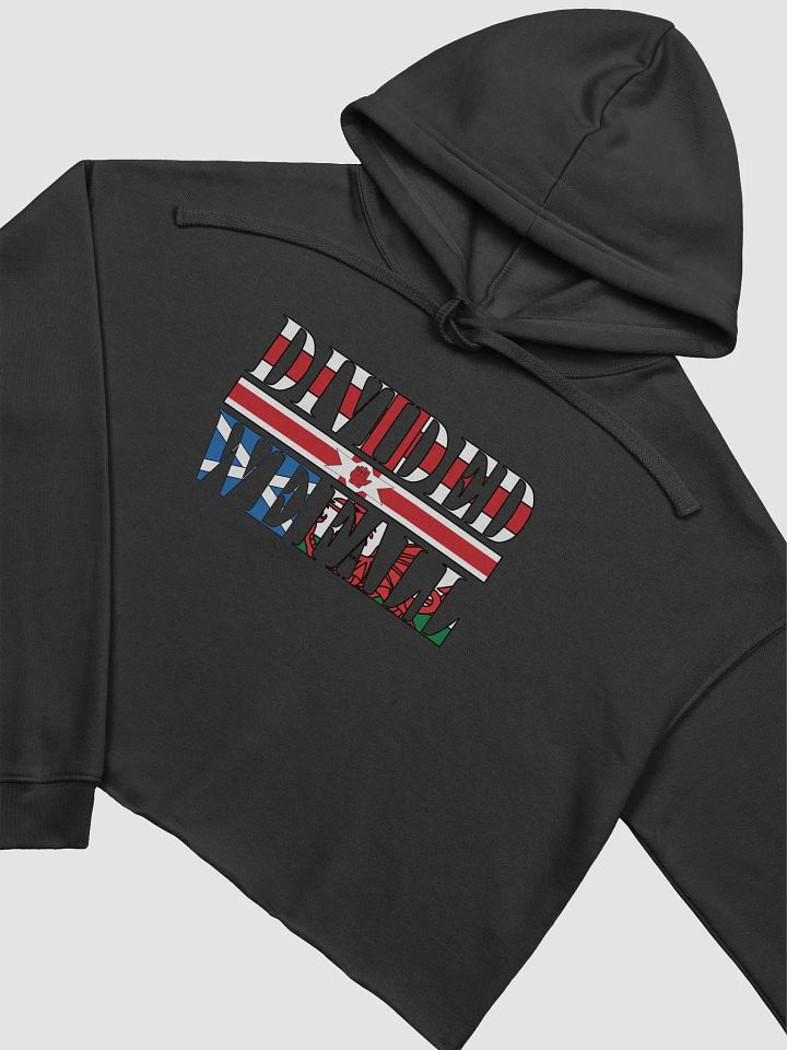 Divided We Fall - UK - Bella+Canvas Fleece Crop Hoodie product image (1)