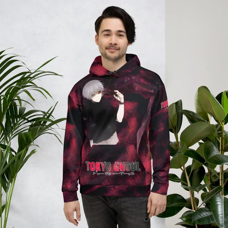 TOKYO GHOUL - KEN KANAKI TIEDYE4ANIME HOODIE product image (4)