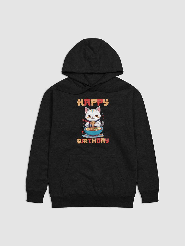 Happy Birthday (Cat With Noodles) Hoodie product image (1)