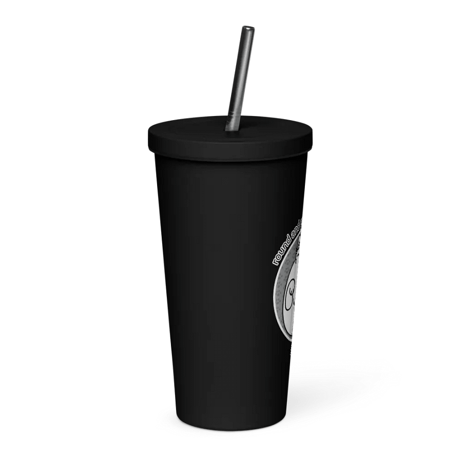 Round and Proud Manul Pride Unlabeled Version - Insulated Tumbler product image (8)