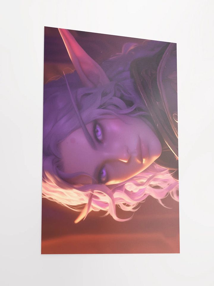 Ethereal Elf Warrior Poster product image (2)