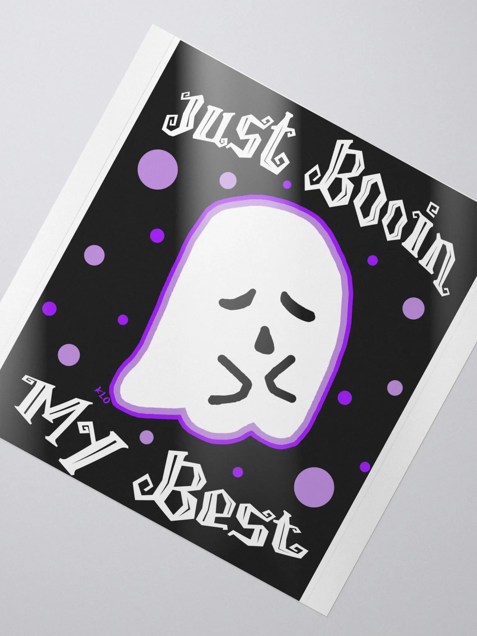Just Booin My Best Sticker product image (3)