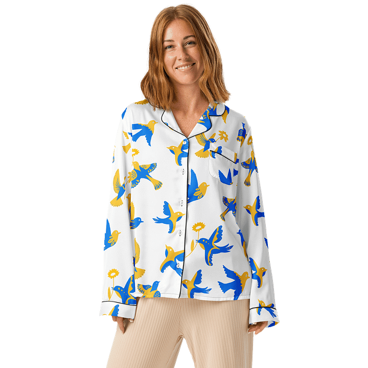 Flight of Fancy Women's Long Sleeve Pajama Top product image (1)