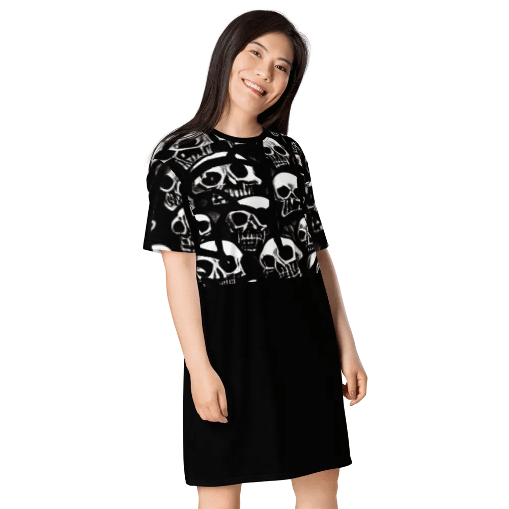 Skull Collage All-Over Dress product image (4)