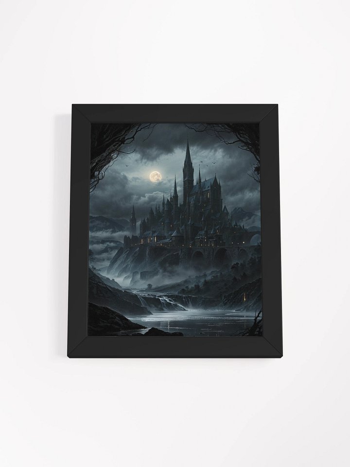 Moonrise Over Eldergloom Keep Framed Print product image (6)