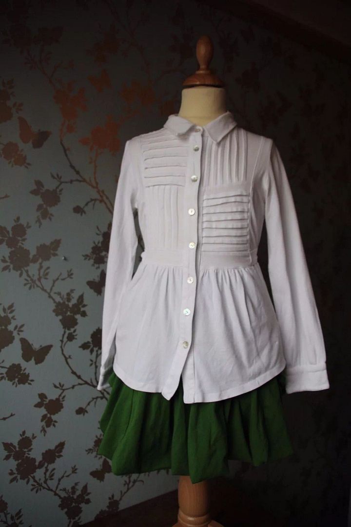 SALE Jottum skirt + longsleeve green sz 140/146/152 - 10/11/12 yrs excel vintage product image (1)