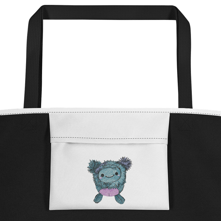 Cute Bigfoot Doodle Tote Bag product image (2)