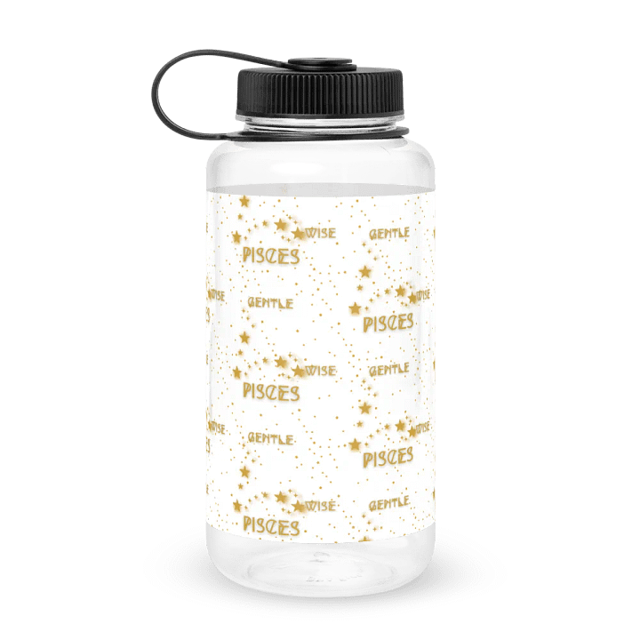 Pisces, Gentle & Wise, Water Bottle product image (1)