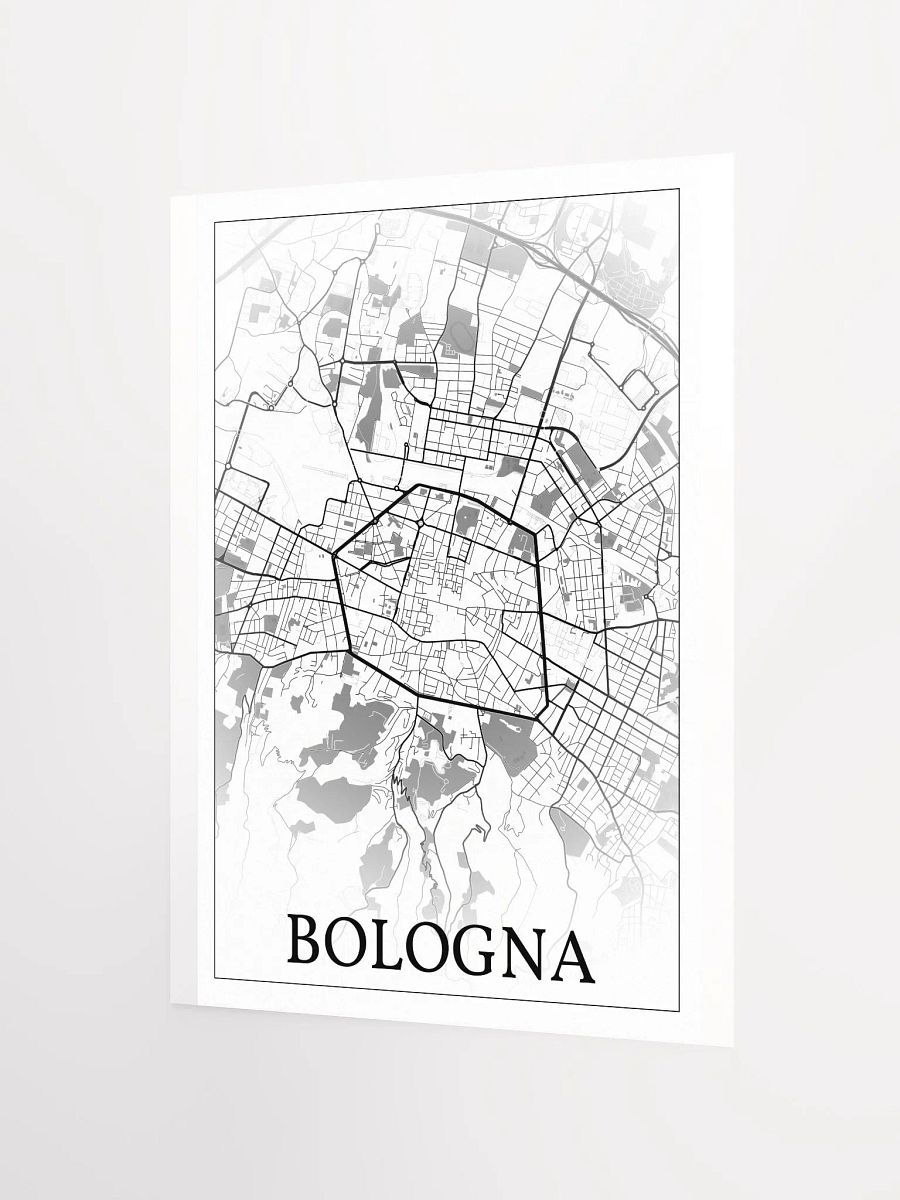 Bologna, Italy, city map print product image (10)