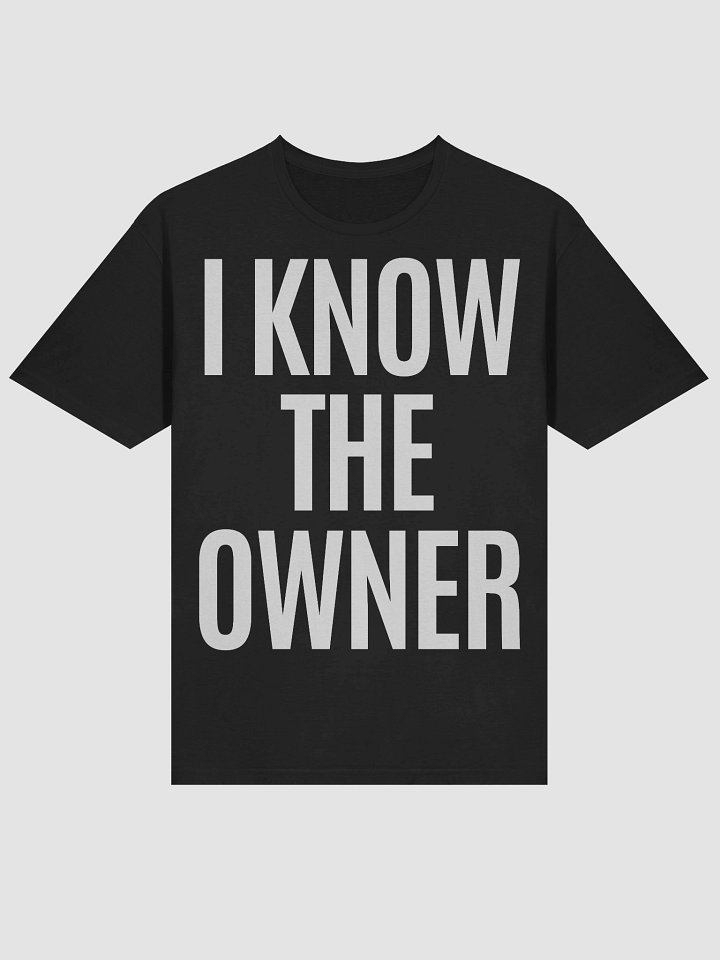 Don't they know who you are? tee product image (1)