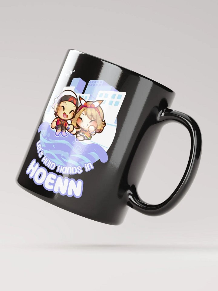 Let's Hold Hands in H Girl and Boy - Mug (Black) product image (3)