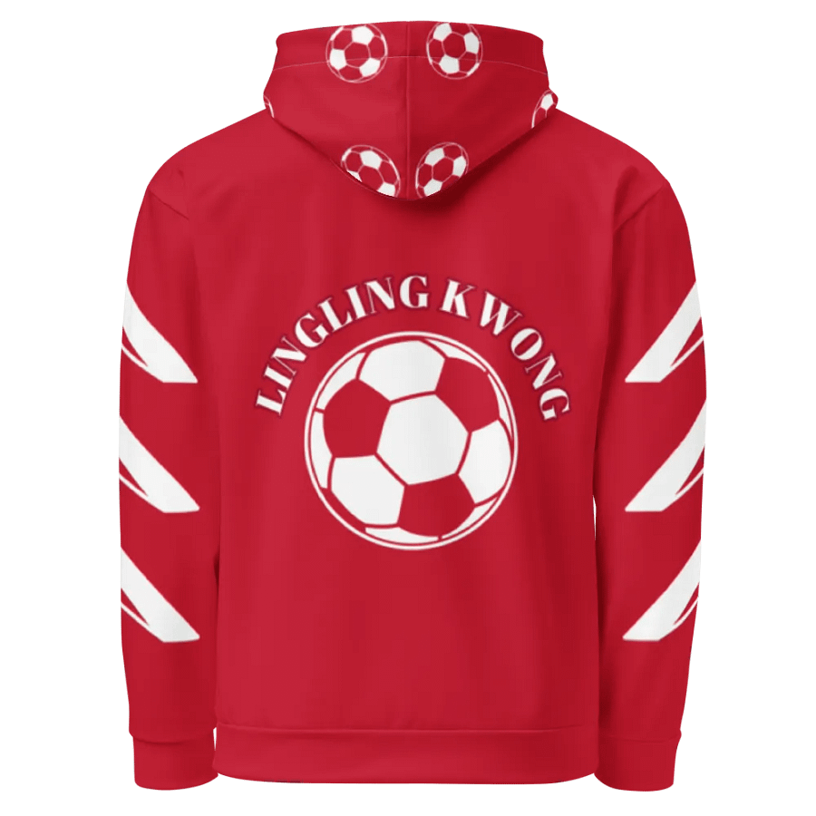 Lingling Kwong Soccer Unisex Hoodie product image (3)