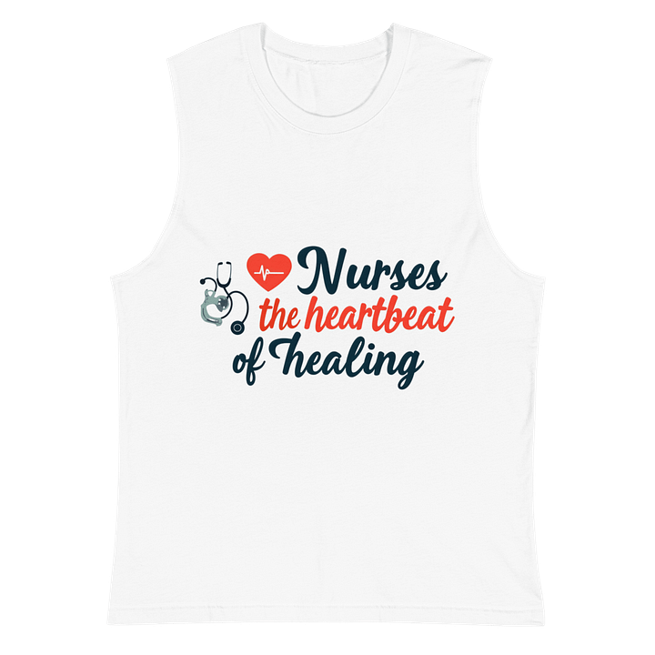 Heartbeat of Healing Muscle Tank product image (2)