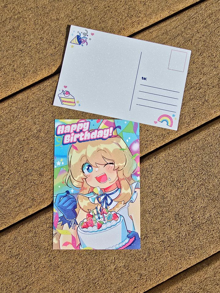 Sakuthon 2025 Birthday Postcard product image (2)