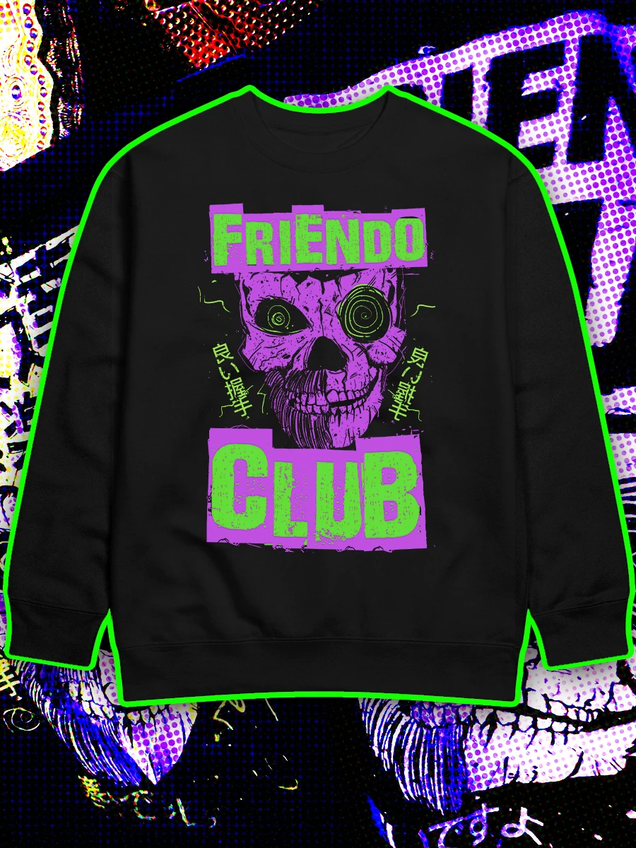 Friendo Club Purple/Green Sweatshirt product image (1)