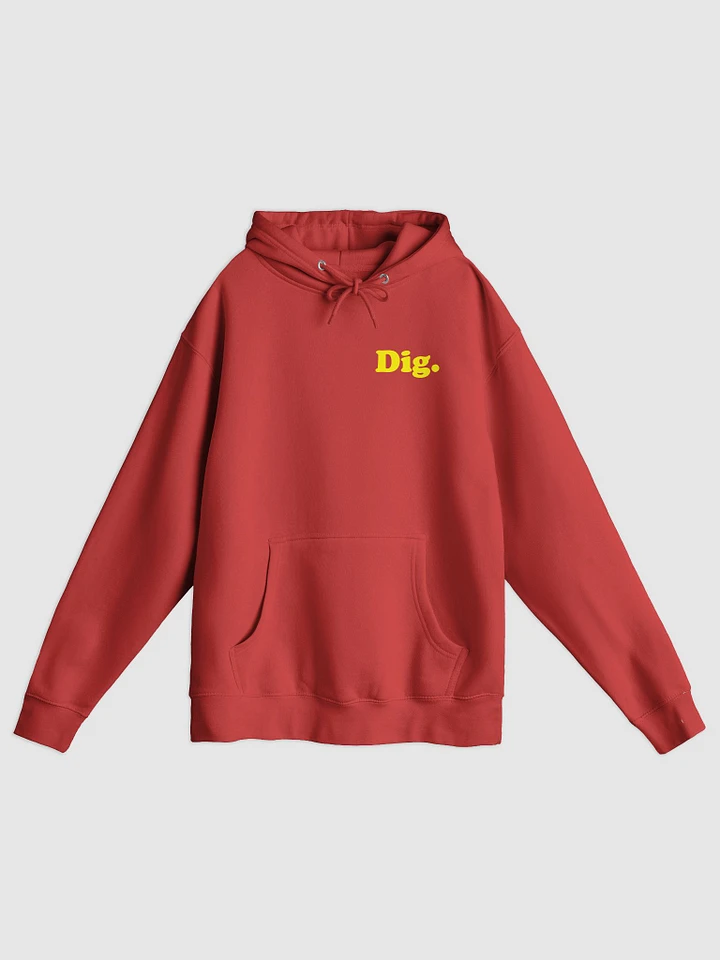 Dig. Sweatshirt: Red product image (1)