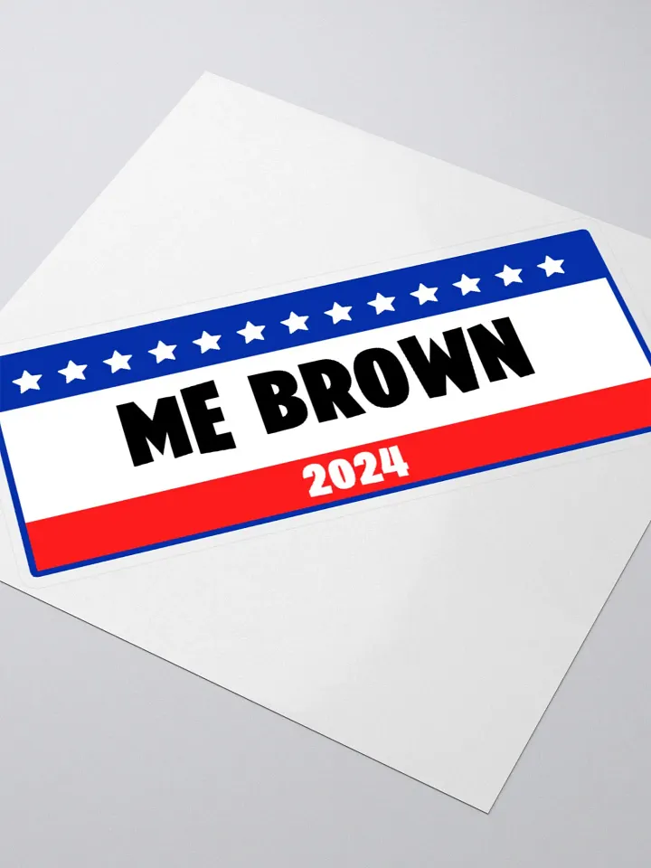 Brown 2024- Sticker product image (2)