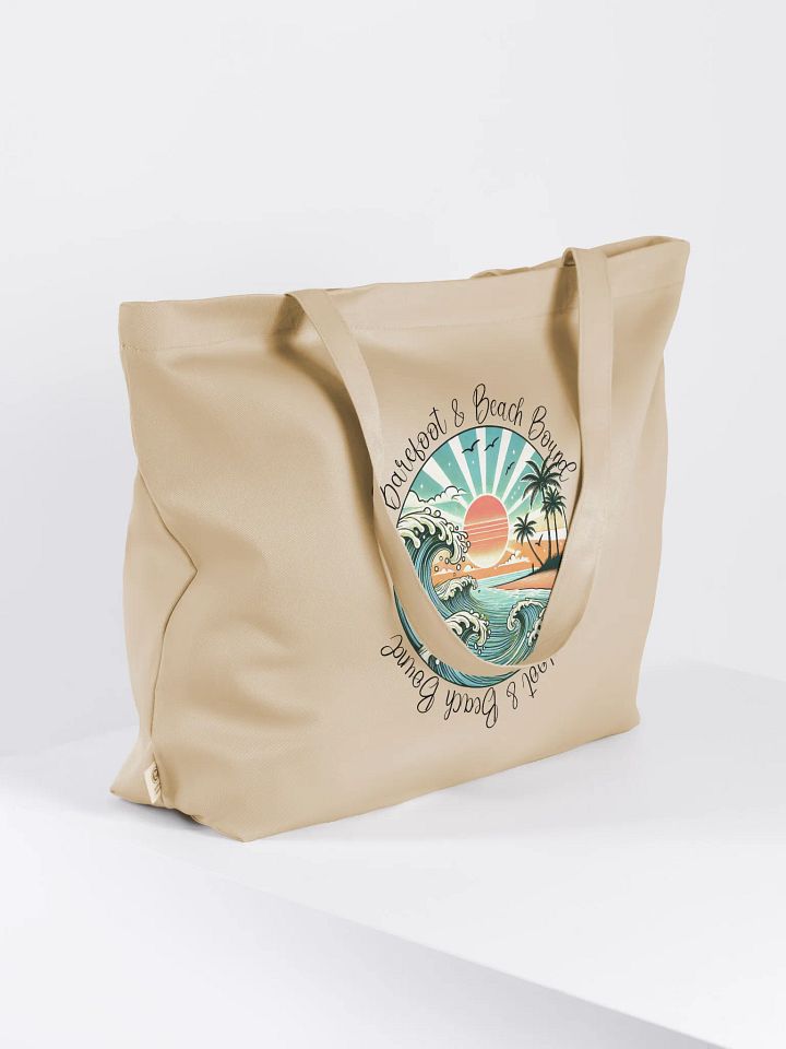 Barefoot Beach Eco-friendly Tote Bag product image (2)