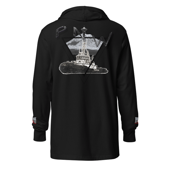 Triangle-Mt Raine- PNW Millennium Tug hoodie Tee product image (1)