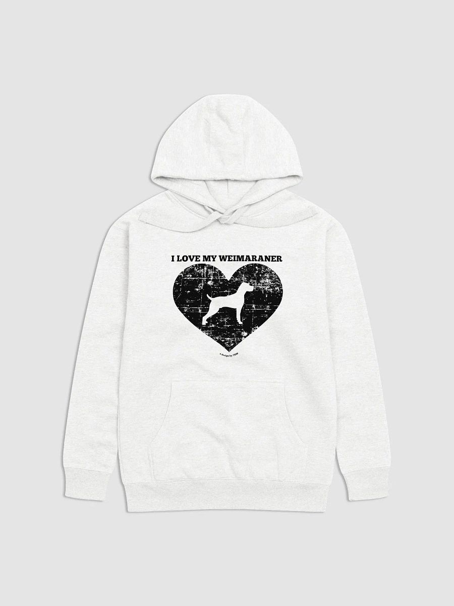 I Love My Weimaraner - Cotton Heritage Unisex Premium Hoodie product image (2)
