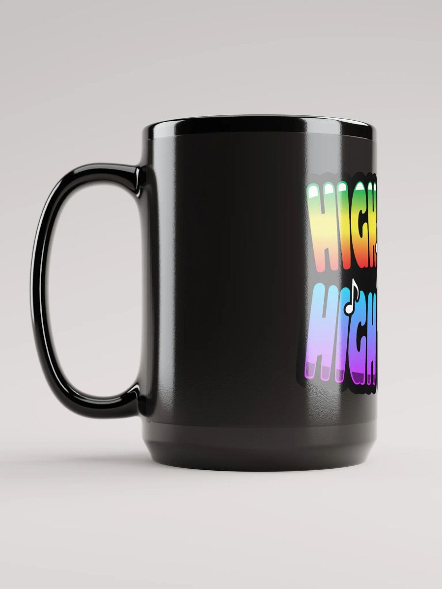 HIGH TUNES AND HIGH NOONS BLACK COFFEE MUG product image (6)