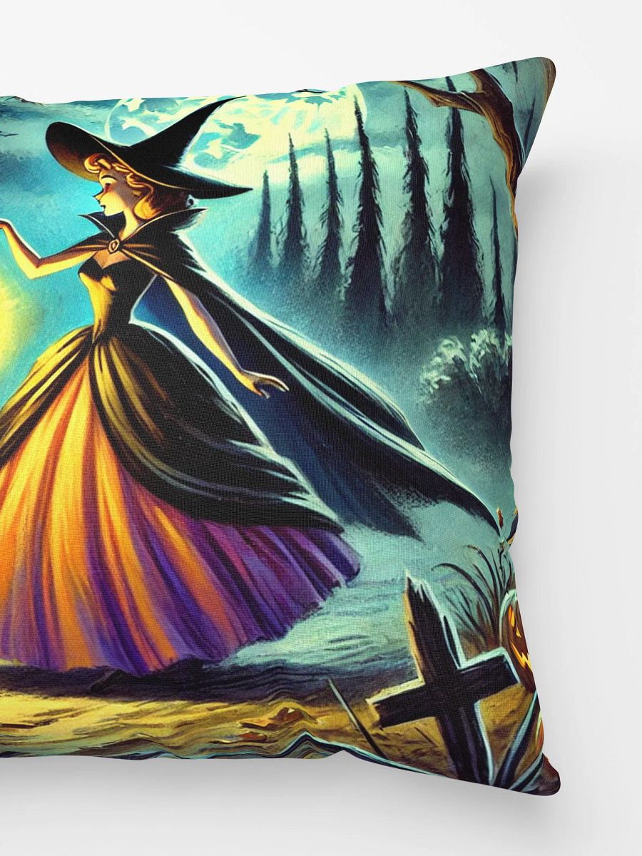 Witch in the Woods Halloween Pillow product image (3)