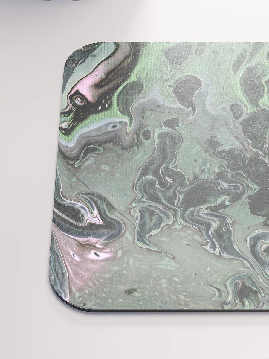 Metallic Green Fluid Acrylic Mouse Pad product image (5)