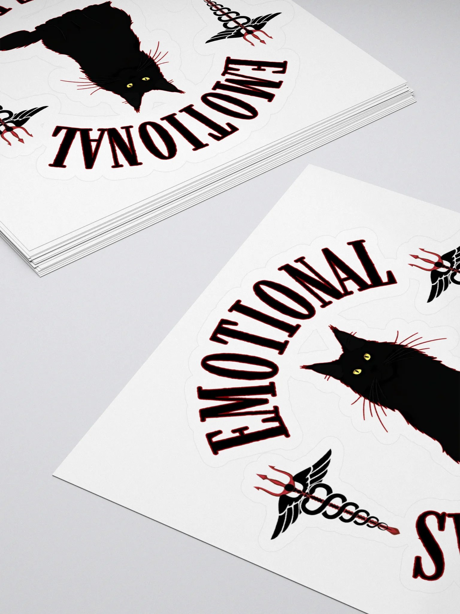 Support Demon 4" Sticker product image (4)