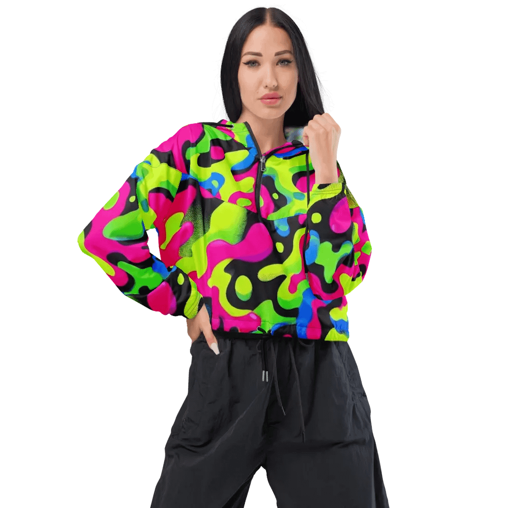 The Kaia Cropped Windbreaker Jacket product image (1)