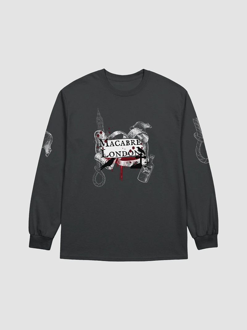 Noose & Rat Macabre London logo long sleeve
