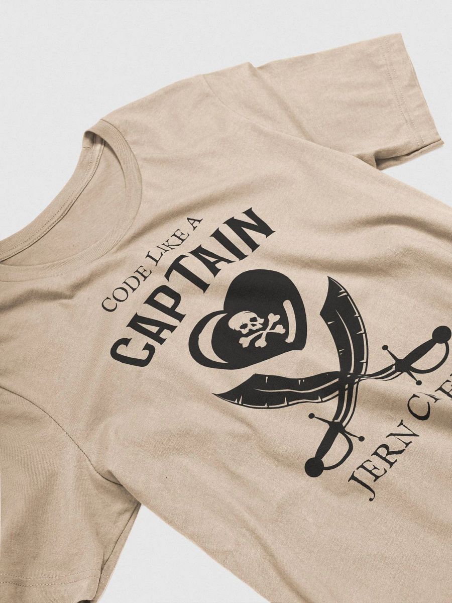 Code like a Captain Basic T-Shirt M product image (4)