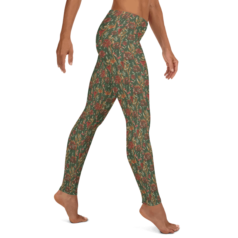 Brown All-Over Print Leggings product image (12)