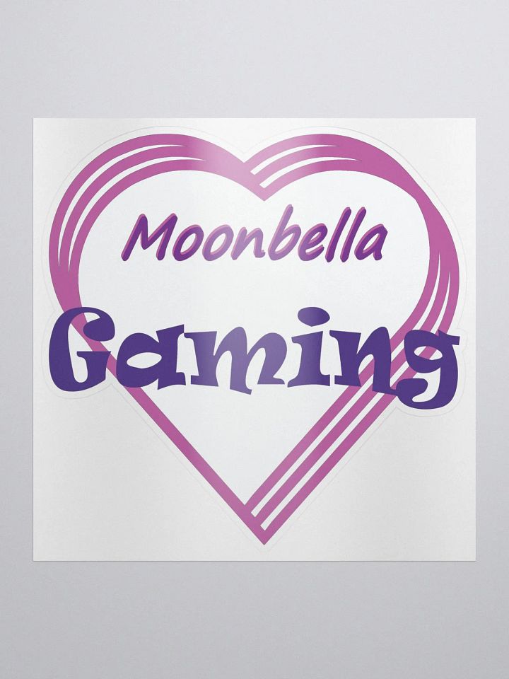Moonbella Gaming Logo Stickers product image (1)