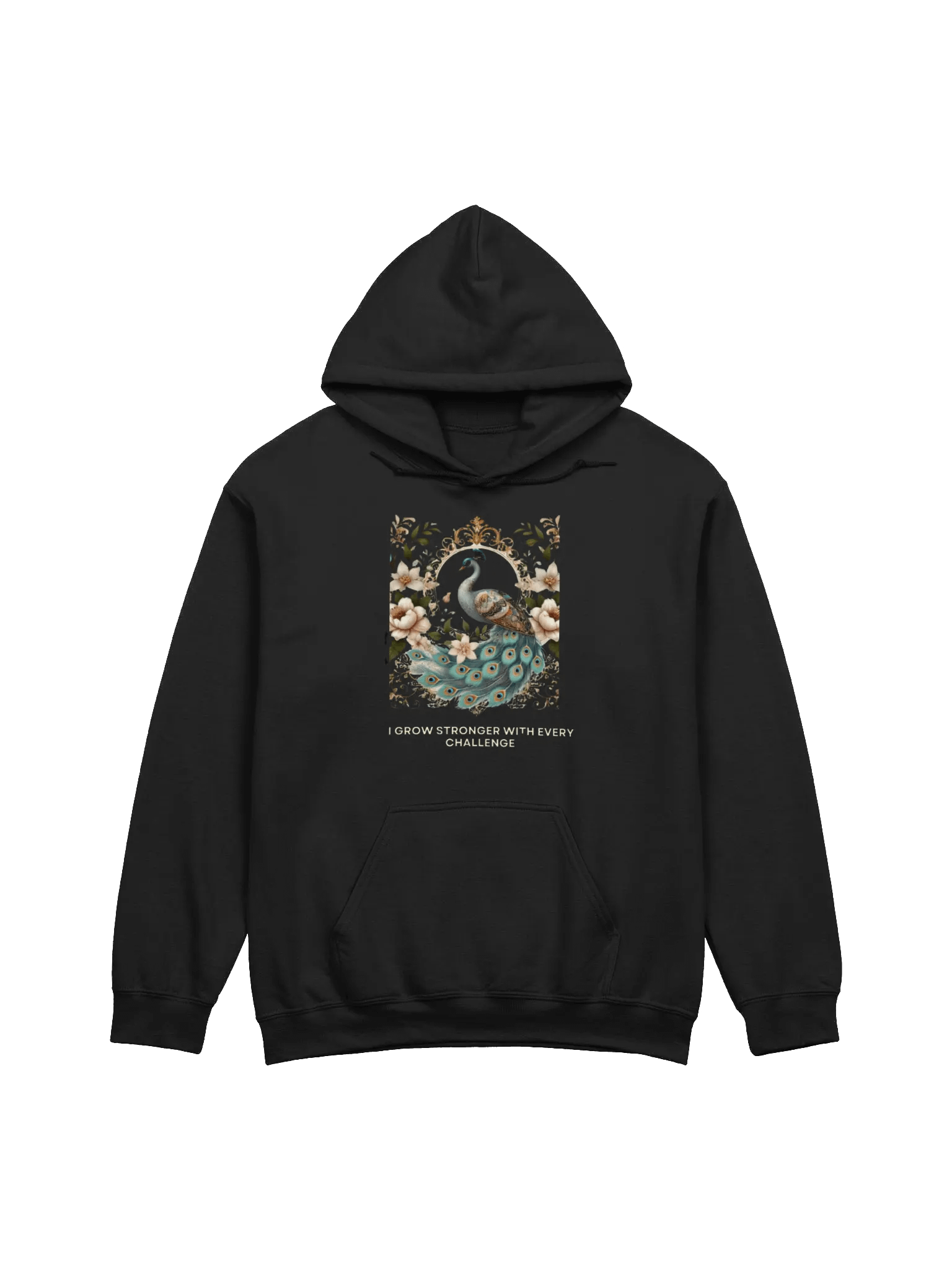 Statement Hoodie- Black product image (1)