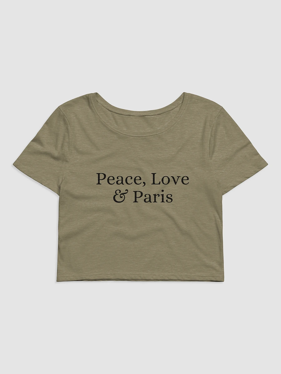 Peace, Love and Paris Muse Crop Tee product image (1)