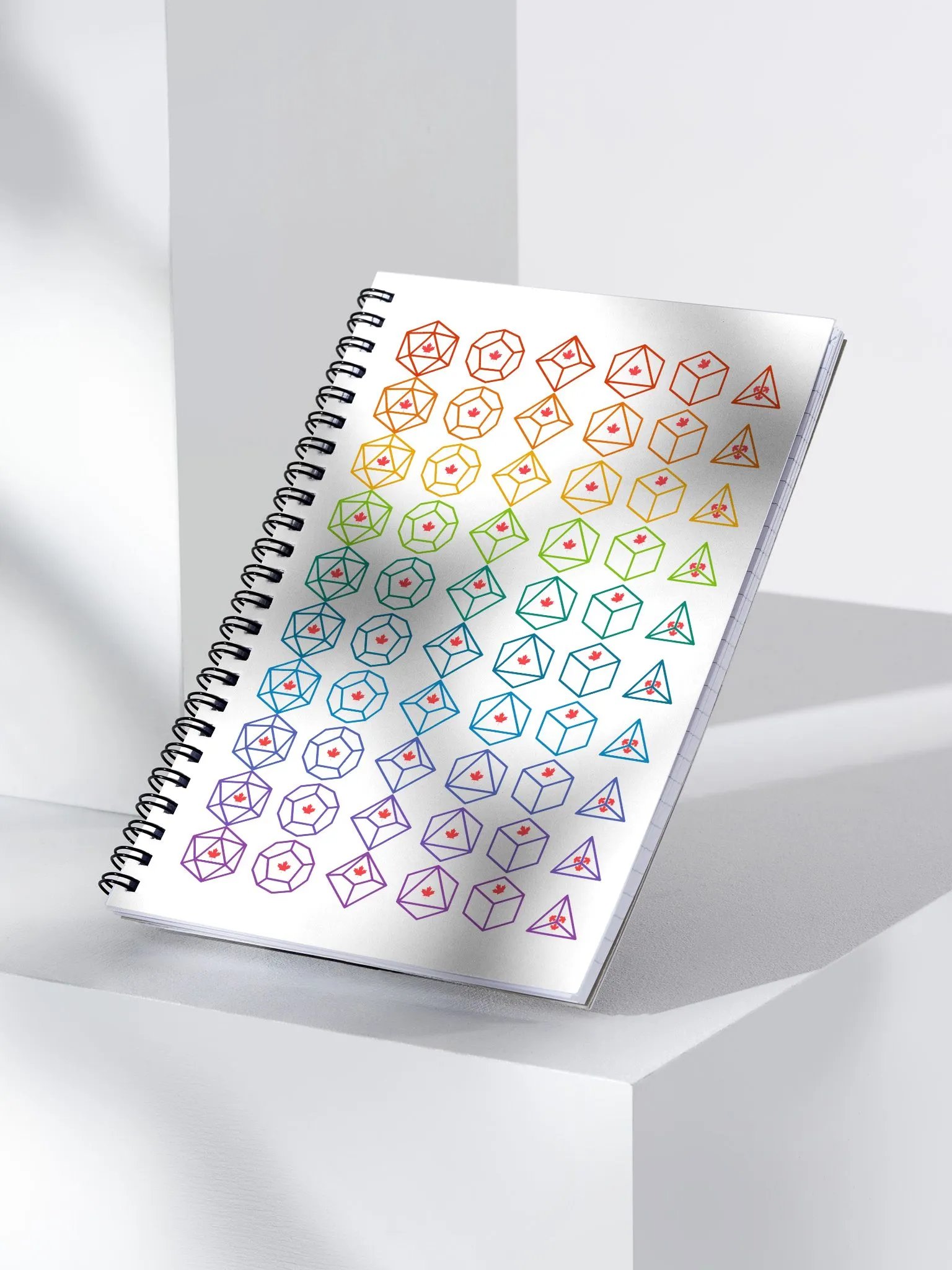 Dice Set Notebook (Rainbow) product image (4)