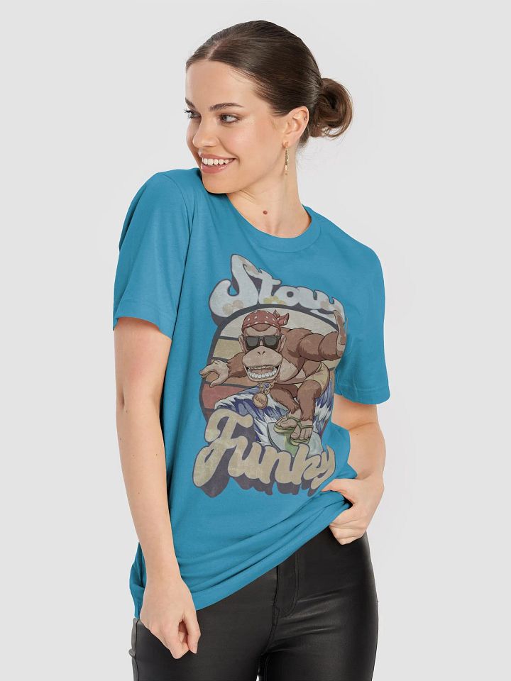 Funky Monkey Supersoft T-shirt (Teal, Gray, Blue Jean, Black, Tan) product image (2)