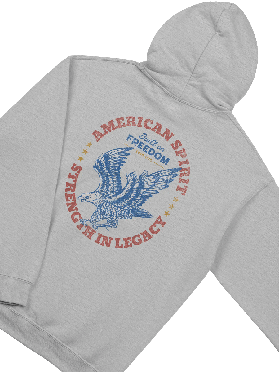 American Spirit Hoodie | Patriotic Eagle Freedom Sweatshirt product image (1)