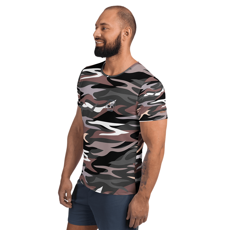 NSLB N.C. Agricultural Streamers Support Camo Athletic Tee product image (3)